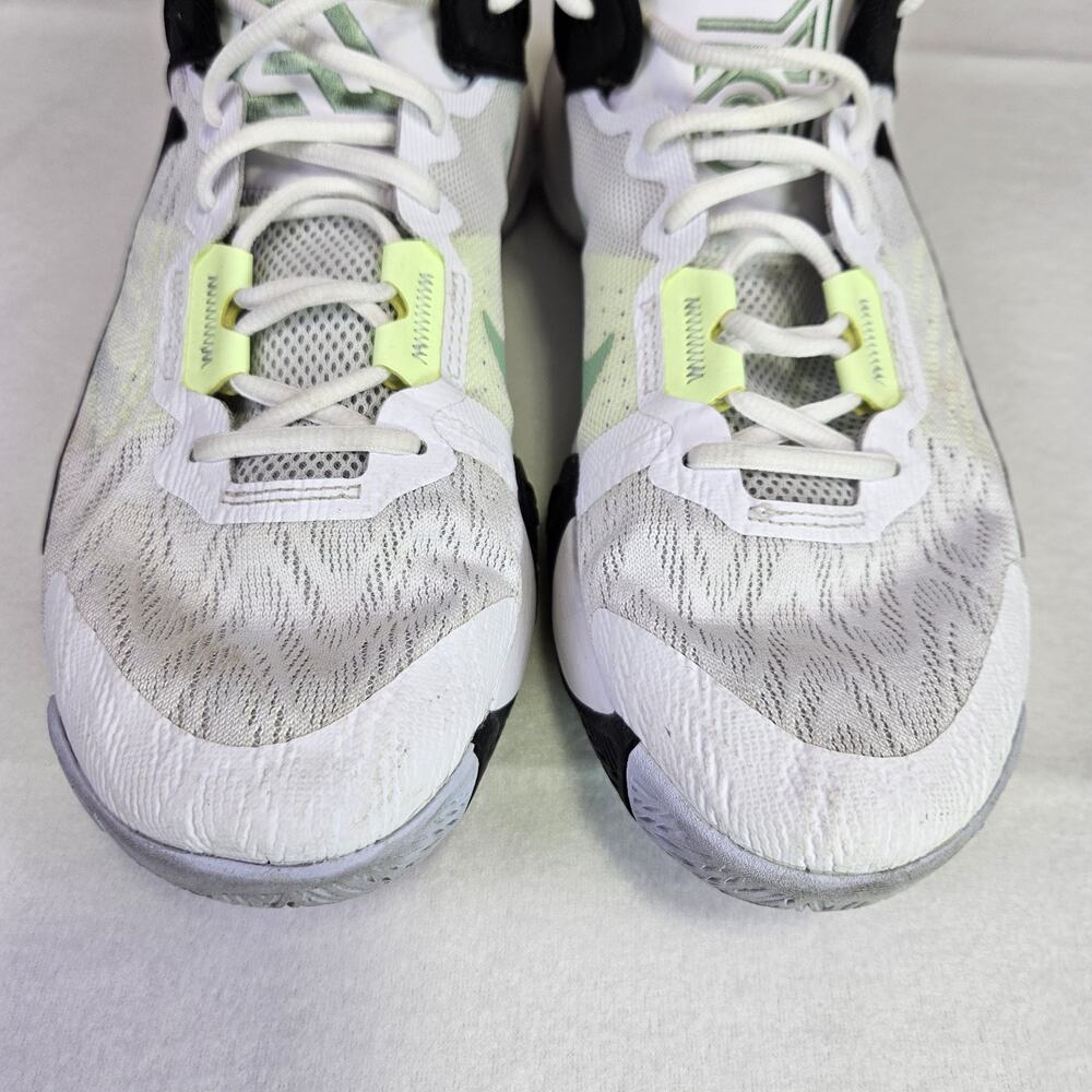 Nike Mens 10.5 Giannis Immortality 2 Shoes White Black Volt DM0825-101 Sneaker - Picture 6 of 16